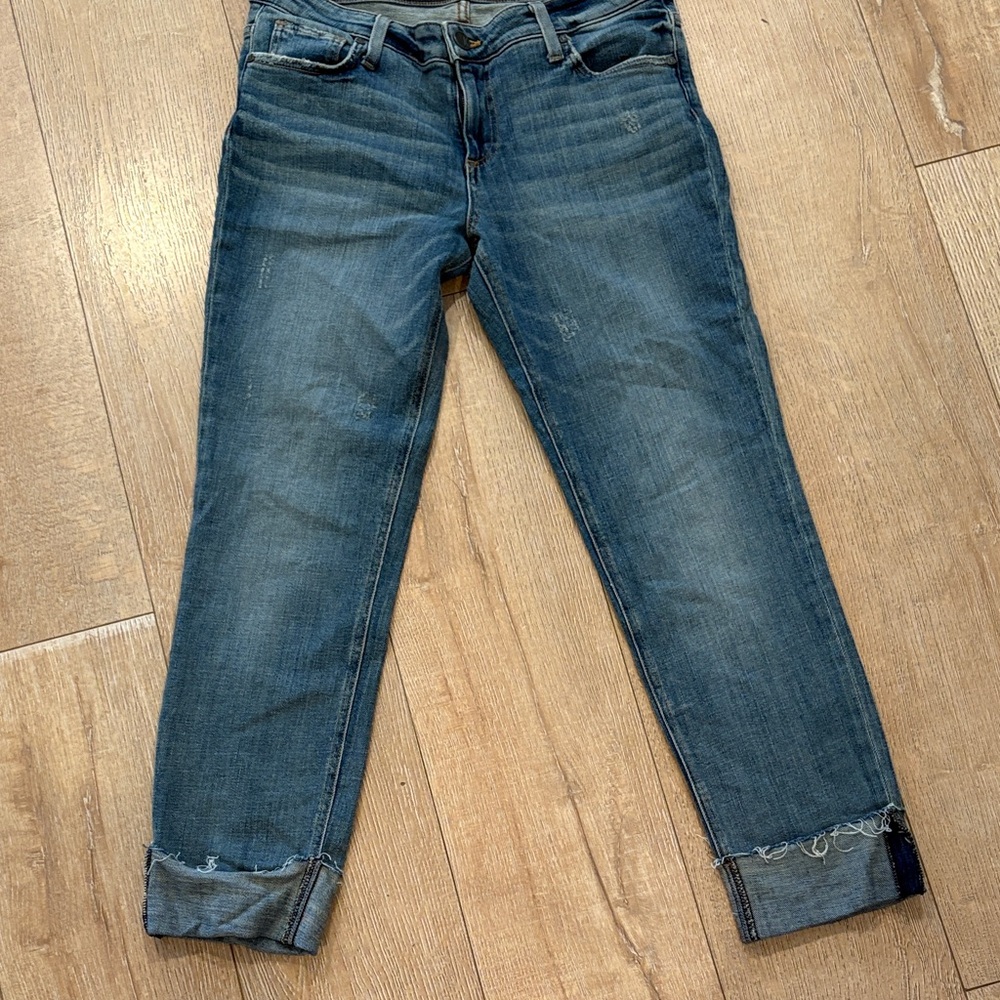 Kut from the Kloth Dark Blue Ankle Jeans